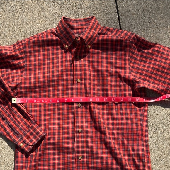 Brooks Brothers Boys Red and Black Button Down Shirt Size YM - Picture 4 of 6